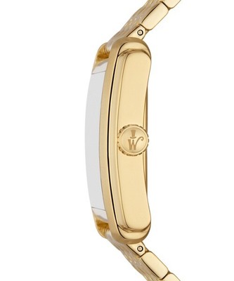 Pre-owned Fossil Watch Willy Wonka Le1190set Men's Gold Three-hand Gold-tone With Box