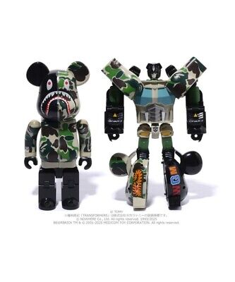 MEDICOM TOY BE@RBRICK 400% BAPE x Transformers ABC Camo