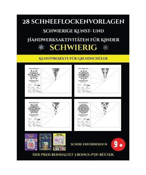 Kunstprojekte FÃ¼R GrundschÃ¼Ler 28 Schneeflockenvorlagen - Schwierige Kunst- Un