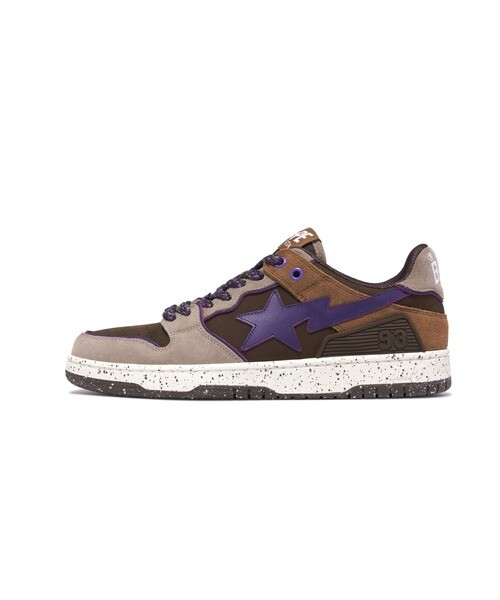 Pre-owned A Bathing Ape Bape Sk8 Sta 7 Brown 1k30-191-326 2024 Model F/s San09