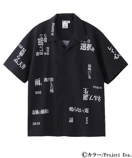トップス X-girl EVANGELION OPEN COLLAR SHIRT $_57.JPG?set_id=880000500F