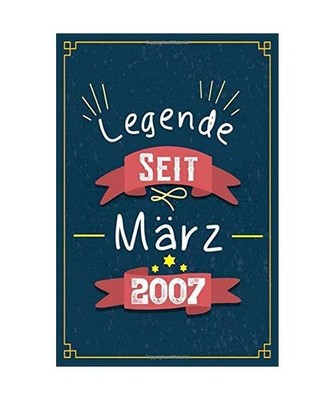 Legende seit März 2007: Geburtstag Notizbuch lustige Geschenkideen für die 200