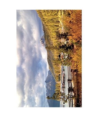 Lake Stanley Idaho with Sawtooth Mountains Backdrop Journal: 150 page lined note