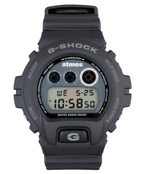 Pre-owned Casio Berbrick  Rare G-shock × Medicom Toy X Atmos Dw-6900 Bearbrick From Japan