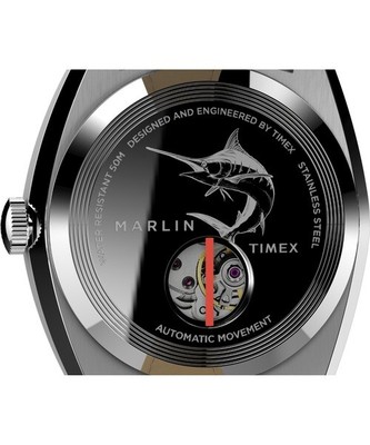 Pre-owned Timex Men's Watch Marlin Jet Black Watch Tx-tw2v62100