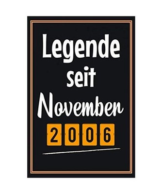 Legende seit November 2006: 14. Geburtstag Geschenkideen jungs mädchen, Geburts