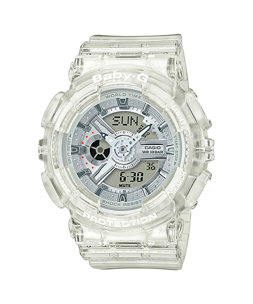 Casio Baby-G G-Shock Resin Band Shock Resistant  Watch BA-11