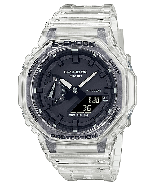 【未使用】G-SHOCK Skeleton Series GA-110LS 箱無 新品・未使用】CASIO G-SHOCK 腕時計 人気のイエロー クリア