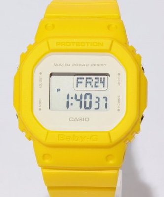 Pre-owned Casio Baby-g Matte Finish Monotone Ladies Watch Bgd-560cu-9