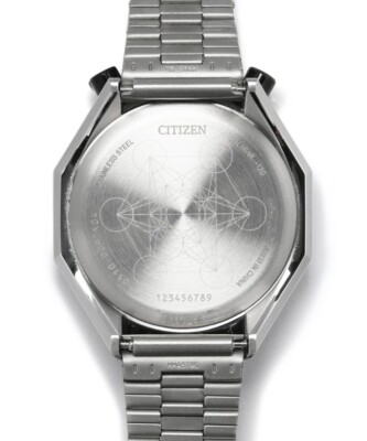 Pre-owned Citizen × Jam Home Made Jcz003 Bullhead Black Dial Tsuno Chrono Watch Panda 2