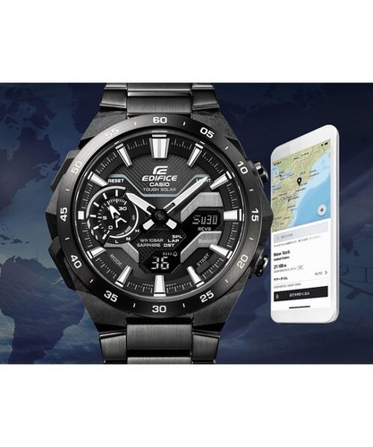 Pre-owned Casio Edifice Ecb-2200ydc-1ajf Windflow Watch Japan Import