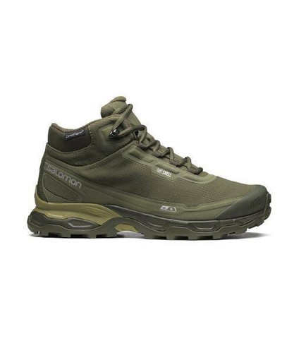 Pre-owned Salomon Shelter Cswp - Olive Night: Deep Richen Green / L47315300