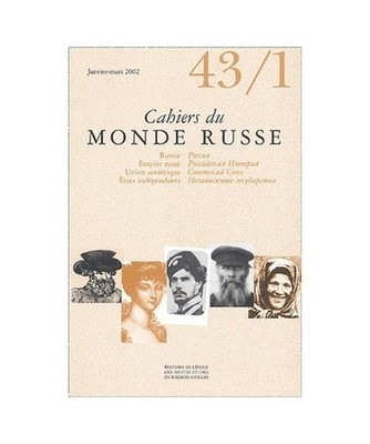 Cahiers du monde russe 43/1, EHESS