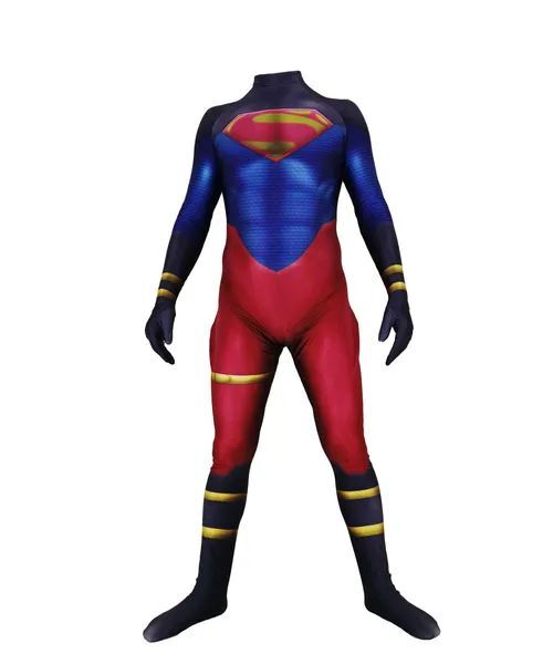 3D Full Body Lycra Spandex Skin Suit Catsuit Party Costumes Superboy Zentai Body