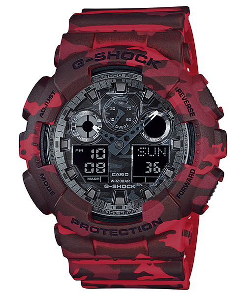 GA100RC-1A | G-SHOCK ANALOG-DIGITAL Black | CASIO