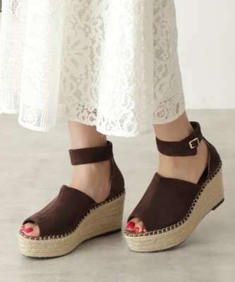Jill Stuart Espadrilles 24.0Cm Brown Ladies B0016