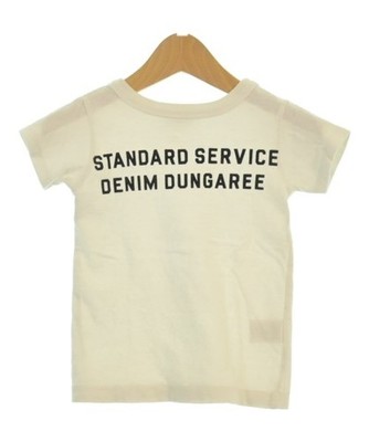DENIM DUNGAREE T-shirts/Cut & Sewns White 100(3T4T) 2200584700374