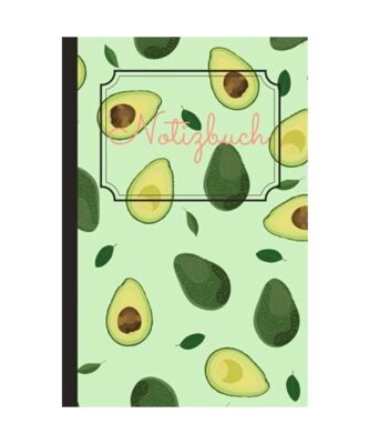 Avocado-Notizbuch: Cute Avocado Zusammensetzung | Notebook Avocado Lover Geschen