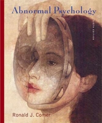 Abnormal Psychology Hardcover Ronald J. Comer