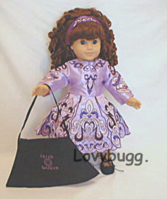 Kirsten LB Swedish St Lucia Gown for American Girl 18" Doll Clothes FREESHIPADDS