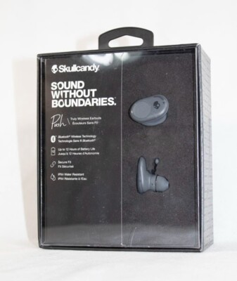 Skullcandy Push Truly Wireless Earbuds - Black