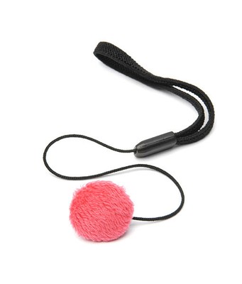 Mod Straps Coral Minky Lens Cap Keeper