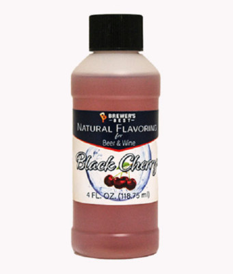  Brewers Best Natural Black Cherry Flavoring Fruit Flavors for Beer & Wine