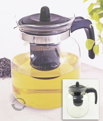 TEEZUBEREITER 1,5 L SERVING TEEKANNE Teesieb Teebereiter Teekanne Kaffeekanne