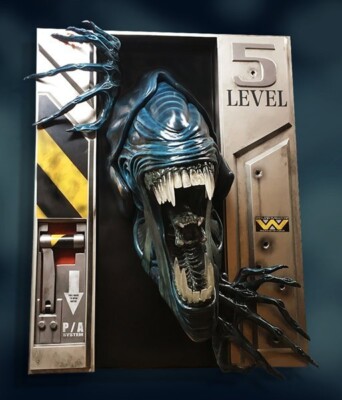 HCG Aliens Queen 1/1 Scale Wall Hanging Statue Life Size Figure