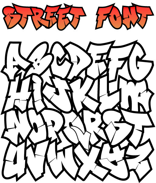 Graffiti Font - Street