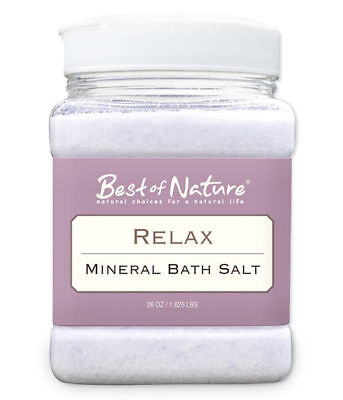 Best Of Nature Relax Mineral Bath Salt - 26 Ounce