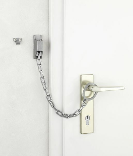 TOP Maximex Türgriffkette Türkette Türschloss Sicherheitstechnik Türschutz
