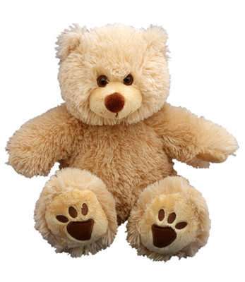 Teddy Mountain Furry Brown Bear (16'') Stuff It Yourself!