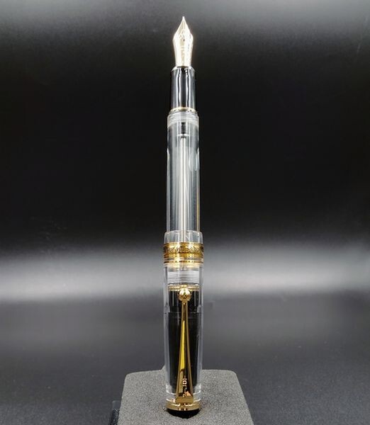 Pilot CUSTOM 823 Plunger Type Transparent Clear Signature Nib FKK-3MRP-NC-S