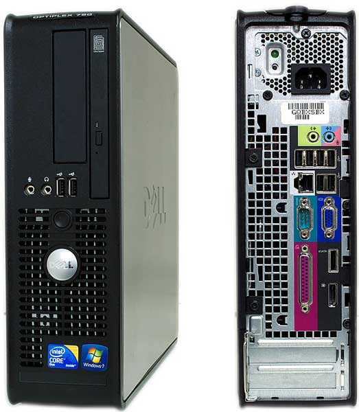 DELL OPTIPLEX 760 SFF 3.0GHZ CORE 2 DUO 500GB HARD DRIVE 8GB RAM in