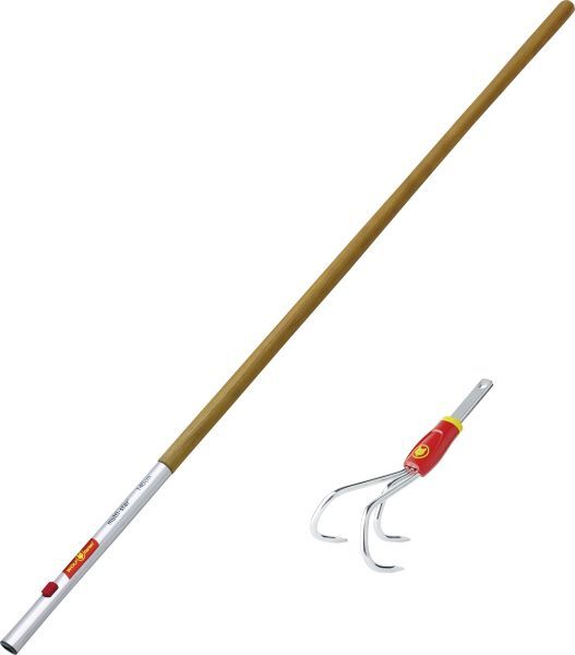 Wolf Garten Grubber Ba-M+Zm140 9cm Arbeitsbreite, Inkl. Eschenstiel