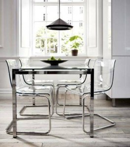 Glass Extendable Dining Table 4-6 seater | Dining Tables ...