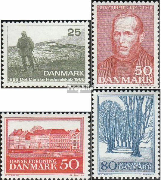 Danemark 440y,441y,442y,443y (Ã©Dition ComplÃ¨Te) Neuf