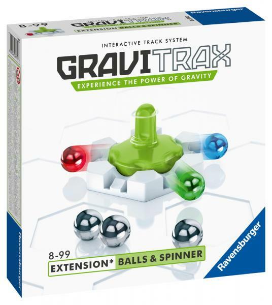 Ravensburger Brainteaser GraviTrax Erweiterung Balls & Spinner 26979