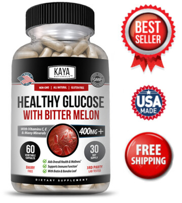 Healthy Glucose w/ Bitter Melon, Alpha Lipoic Acid, Cinnamon, Blood Support 60ct