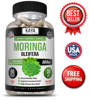 100% Pure Moringa Oleifera Leaf - Superfood, Antioxidant, Greens Supplement