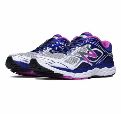 Женские беговые кроссовки New Balance 860V6, фиолетовый/розовый, 5 B(M) США