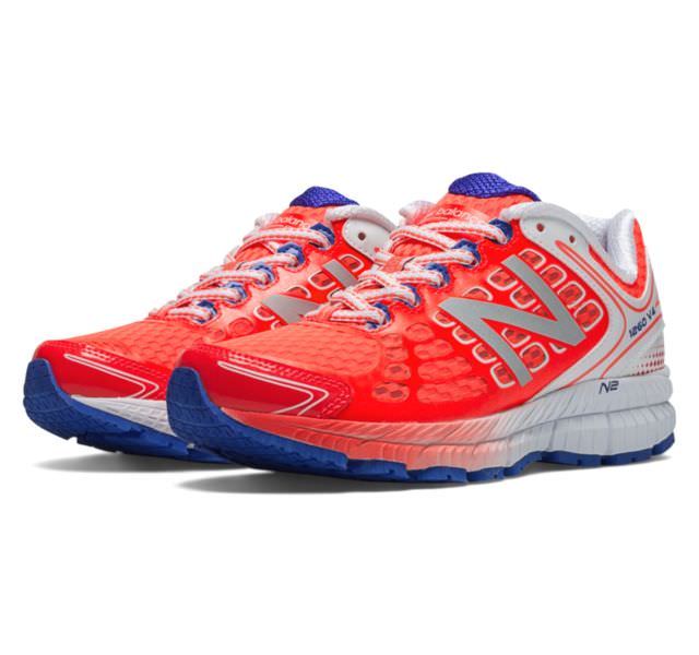 

УЗКИЕ ЖЕНСКИЕ БЕГОВЫЕ КРОССОВКИ NEW BALANCE (2A) Размер 5,5 (2A) W1260PB4, Neon orange/blue/silver, New Balance 1260