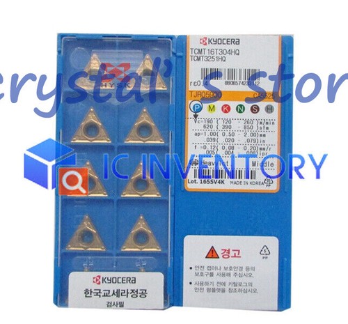 10PCS/box NEW KYOCERA CNC blade TCMT16T304HQ CA5525 Carbide