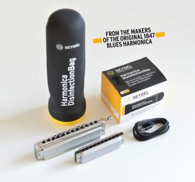 Harmonica Cleaning Disinfection Bag, Harmonica - Free US Shipping!