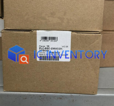1PCS NEW PHCENIX CONTACT relay PLC-RSC-230UC / 21-21 / SO46
