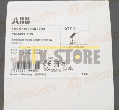 1pc  ABB Monitoring Relay CM-MSS.23S 110-130VAC, 220-240V AC