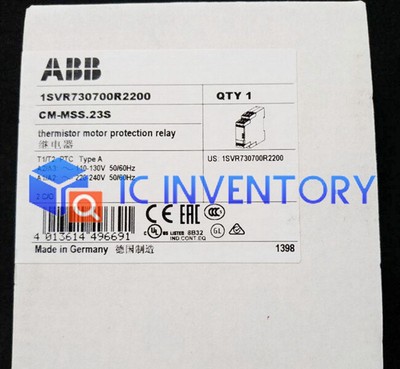 1PCS New ABB Monitoring Relay CM-MSS.23S 110-130VAC, 220-240V AC