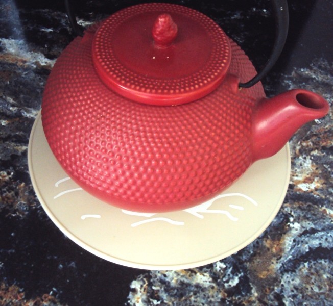 Beige Silicone Snowman Table Placemat, Table Trivet, Kitchen Hot Pad, Table Mat