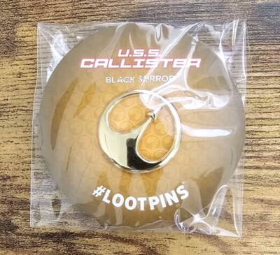 USS Callister Black Mirror Pin Loot Crate Exclusive